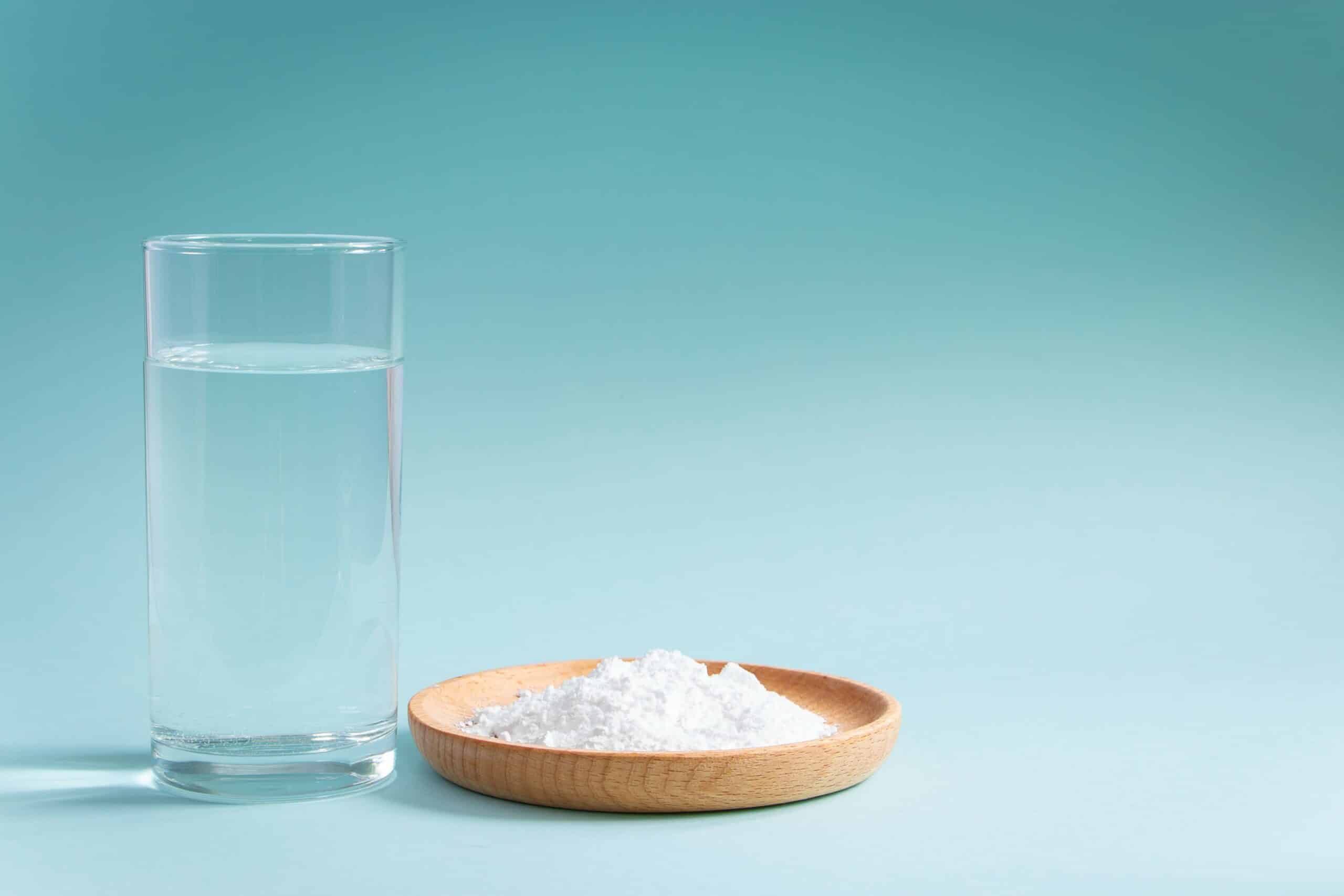 enjuagues de agua con sal